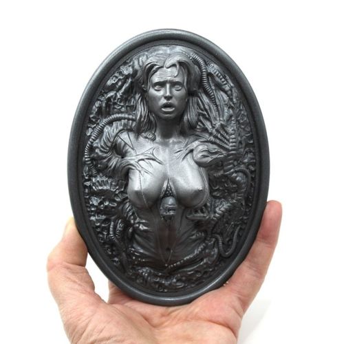 Alien Incense Burner Xenomorph BLACK Ash Catcher Joss Stick Holder